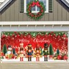 Preboun Black Nutcracker Christmas Garage Door Decoration 6 x 13