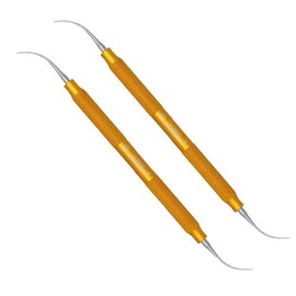 OSUNG P.K. Thomas Waxing Instrument, Yellow Handle, LCPKT1, 2 pcs