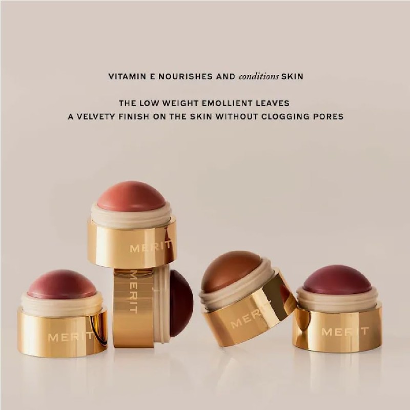 M Flush Balm Cream Blush Rouge (0.31oz) + Bonus Acne