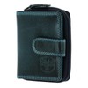 Chiemsee Leather Wallet Petrol, petrol
