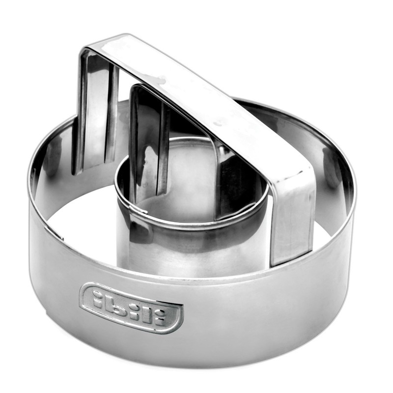 Ibili Donut Cutter San Blas 9 cm of Stainless Steel,