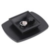 Tripod Quick Release Plate 35Mm Abs Black Mini Portable Plastic