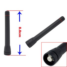 TengKo VHF Short Antenna 136-174Mhz for Radio ICOM Walkie Talkie F11 F16 FA-SC55V IC-F33 IC-F3 IC-F30 IC-F70 IC-F14 F70T F70S F33GS F3011 F3161 F3021 F3101