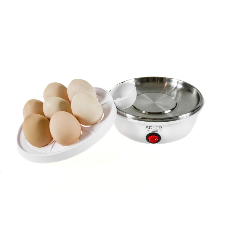 Adler AD4459 AD 4459 Egg Boiler White 450 Acrylic