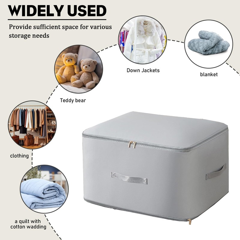 Yuqilin Space-saving compressing organiser, self-compressing organiser, storage bag, duvets, bed