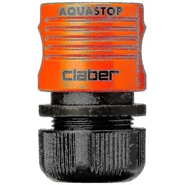 Claber 8603 Rapid Fittings for Rubber, 1/2 F, Stop