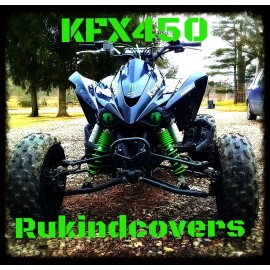 GREEN EYES Headlight Covers Kawasaki KFX450 2006 - 2024 KFX 450 KFX450R 450R