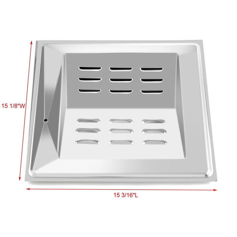 Flame Tamper Replacement for Blackstone 1555 1550 1827 griddle Tailgater