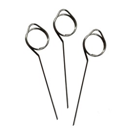 Butchers Deli Provision Pins Ticket Label Card Display Holder Stainless Steel Food Safe x100