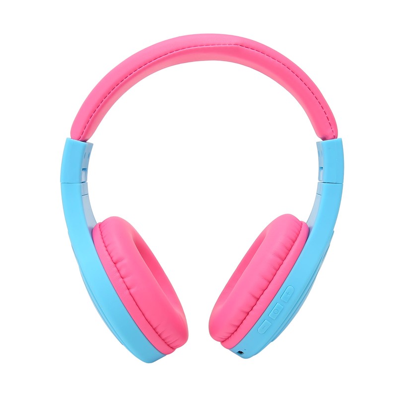 Bluetooth Kids Headphone Stereo Noise Reduction RGB Light Foldable Children