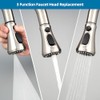 Universal Kitchen Faucet Head Replacement Compatible with Kohler/Moen/Delta Faucet with