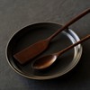 Notdam lacquered wooden spatula / 놋담 옻칠 나무 뒤집개 소