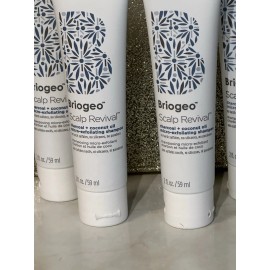 Briogeo Travel Size Briogeo Scalp Revival Charcoal Coconut Oil Exfoliating Shampoo x4