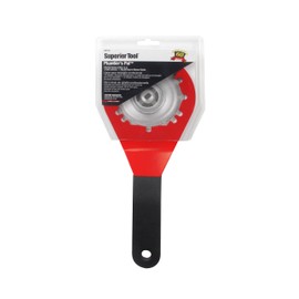 Superior Tools Universal Professional Sink Drain Wrench, Red, 3710