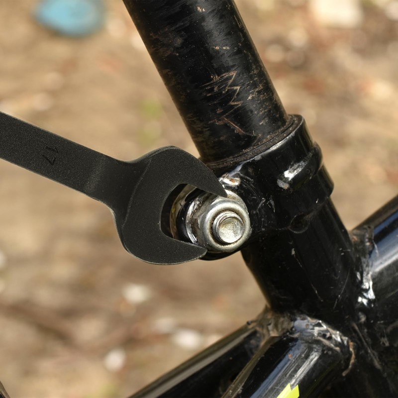 sourcing map Single Open End Spanner Wrench 22mm 15 Degree