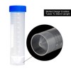 BITEFU 50 x 50 ml Test Tube, Plastic Centrifuge Tube,
