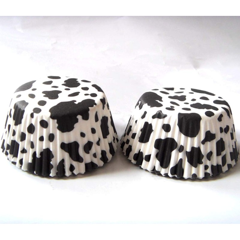 Cow Animal Paper Muffin Cupcake Liners case Birthday Baking Cups