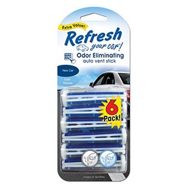 american covers inc 09413t Refresh, 6 Pack, New Car/Cool Breeze, Vent Stick