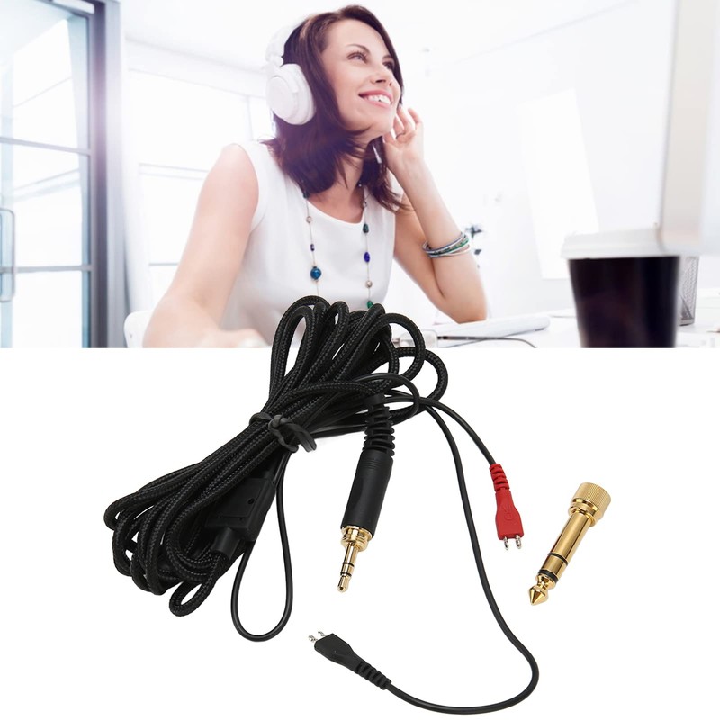 Replacement Audio Cable Headset Audio Cable Compatible with HD25 560