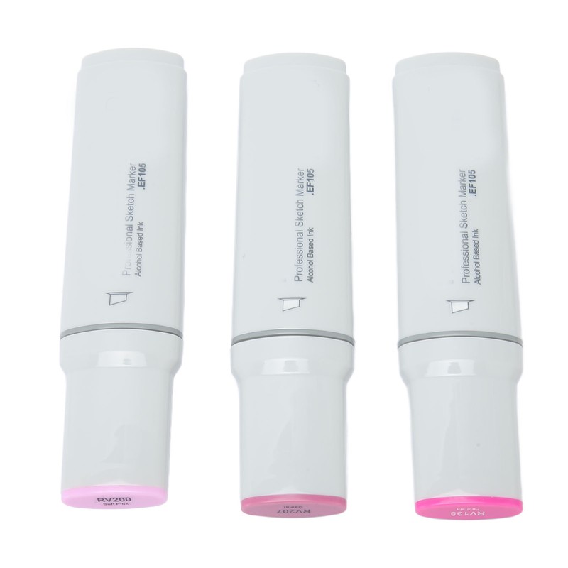 3pcs Jumbo Markers Professional DIY Large Wide Head Quick Drying