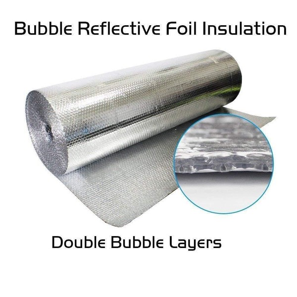 Garage Door Reflective Insulation Pre-Cut Kit: 10 Sheets of Double