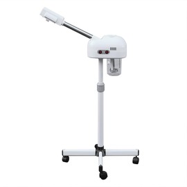 Face Steamer Facial Skin Care Machine, 800W 110V 2 in 1 Face Machine, Portable Professional Spa Salon Sauna Beauty Equipment for Facial Deep Cleaning Skin Care Equipment, White