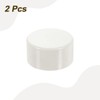 QUARKZMAN Pack of 2 PVC Pipe End Caps, 3 Inch