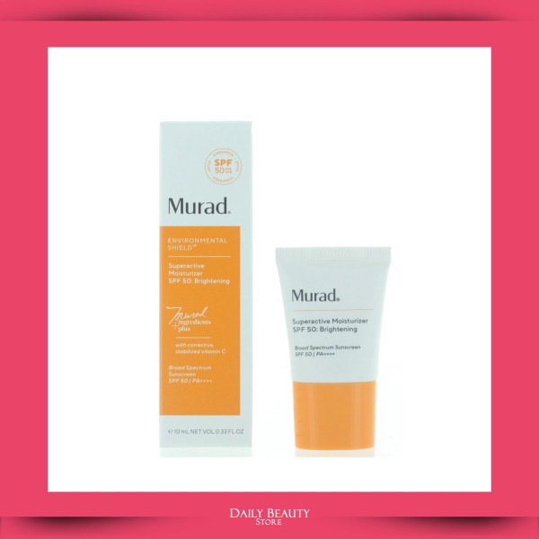 Murad Environmental Shield Superactive Moisturizer SPF50 10ml 0.33oz NEW FAST