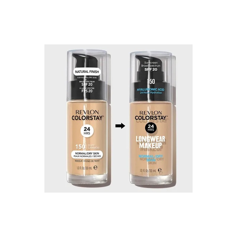 Revlon Base Maquillaje Colorstay Cutis Normal/seco Nude