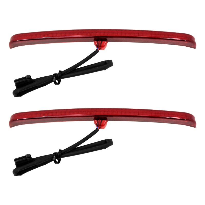 YHMTIVTU Red LED Fender Blades Brake Running Tail Light Fit