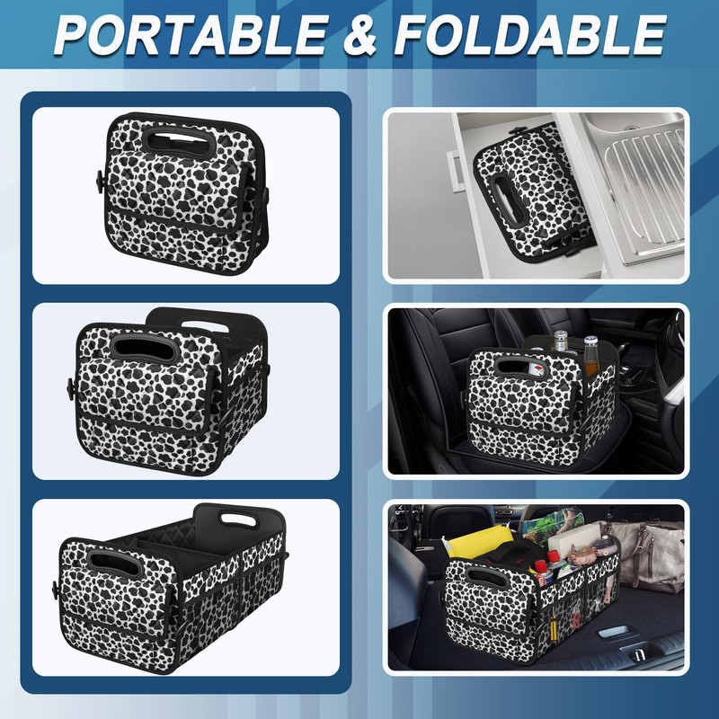 Deosk Car Organizer for SUV - 6 Big Pocket Trunk