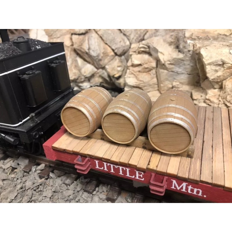 F Scale Barrel Load Kit. Unpainted.