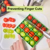 Yamteck Grapes Cherry Tomatoes Cutter Slicer Half or Quarter Cutting