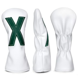 Premium Large Number Embroidery Golf Wood Headcover for Driver Fairway Wood Hybrid Club 135X Head Cover Choice