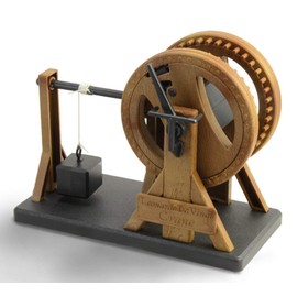 ITALERI 3112S IT L.DaVinci Leverage Crane, Model Building Kit, Stand Model Building, Crafts, Hobby, Gluing, Plastic Kit, Detailed