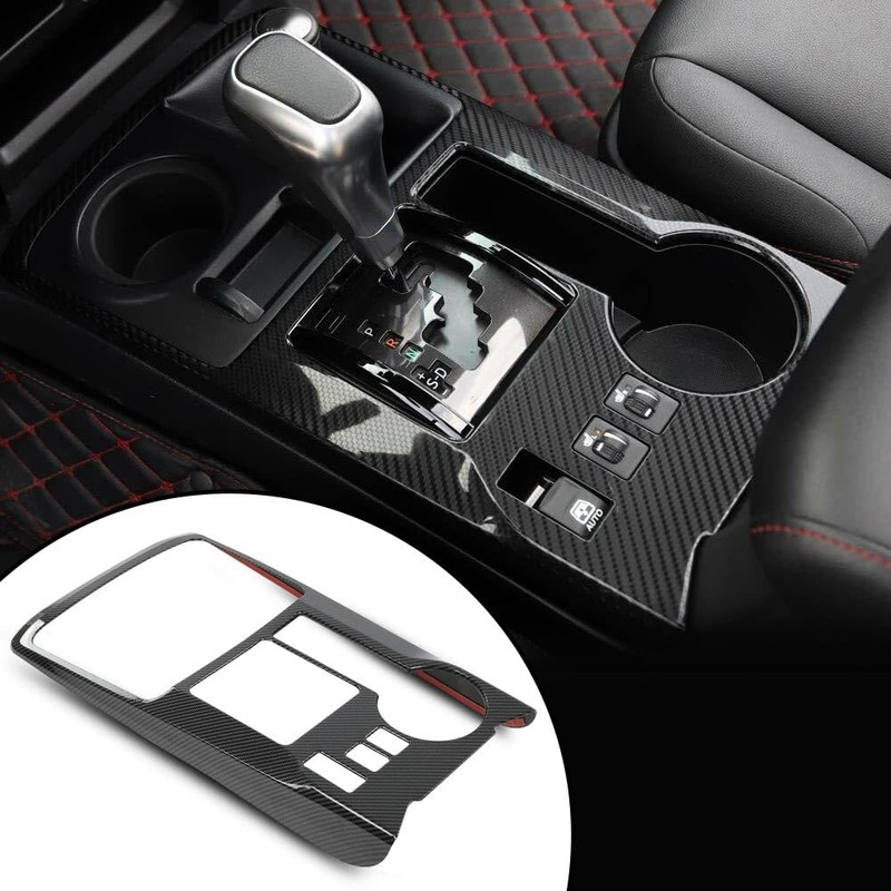 DOTCOM Center Console Gear Shift Panel Decor Cover Trim Compatible