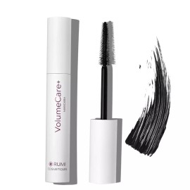 Lumi Cosmetic 루미 코스메틱 - 성숙한 여성을 위한 볼륨케어+ 마스카라 익스트림 길이와 볼륨 2-in-1 포뮬러 뭉치거나 [Black] Rumi Cosmetic - Volume Care + Mascara for Mature Women Extreme Length and Volume 2-in-1 Formula Clump-free [Black]