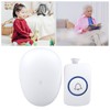 Wireless Doorbell Colorful Flashing Light 57 Ringtone Adjustable Volume for