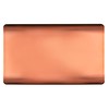 Trendi Copper Range of Switches & Sockets (Double Blanking Plate)