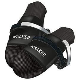 Trixie Walker Care Comfort Protective Dog Boots, Small, Black