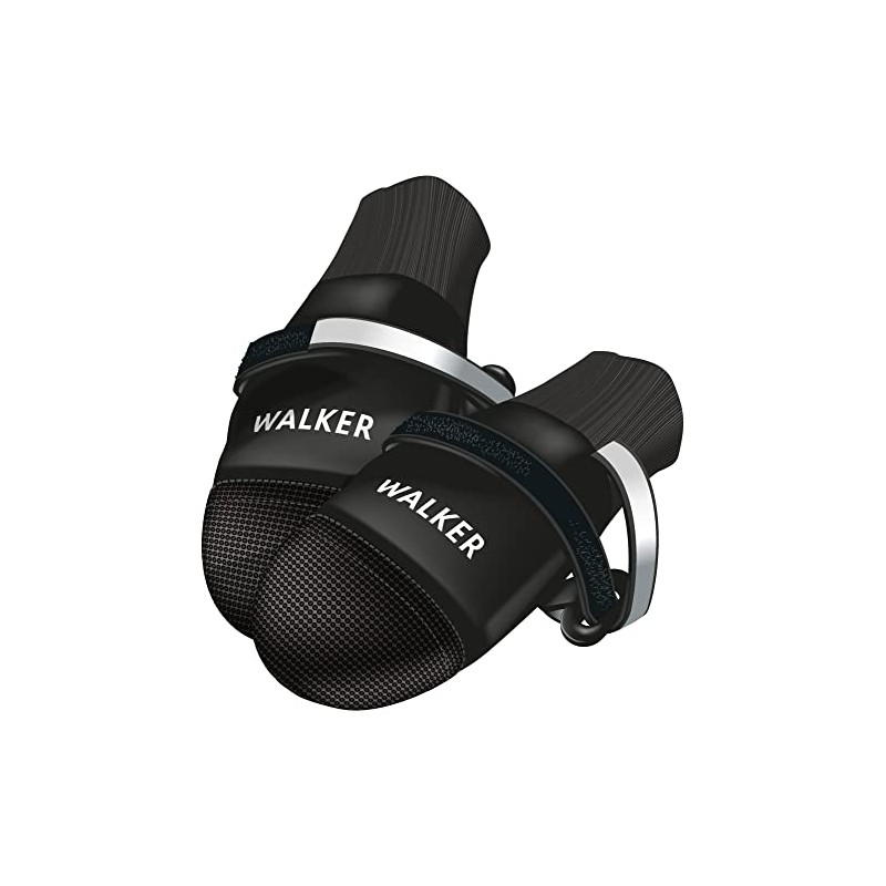 Trixie Walker Care Comfort Protective Dog Boots, Small, Black