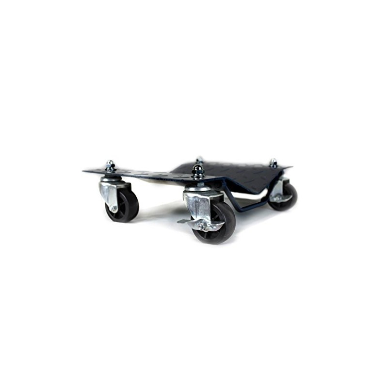 WEN 73017T 3000-Pound Capacity Vehicle Dollies with Brakes, Two Pack