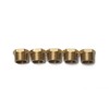 LTWFITTING Brass Pipe Hex Head Plug Fittings 3/4-Inch Male NPT