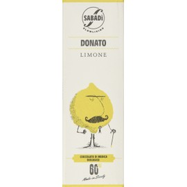 Sabadi Donato Organic Traditional Modica Chocolate w/ Interdonato Lemon 60% *NEW*