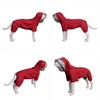 Four-Legged Full Coverage Waterproof Dog Raincoat with Reflective Features Pet
