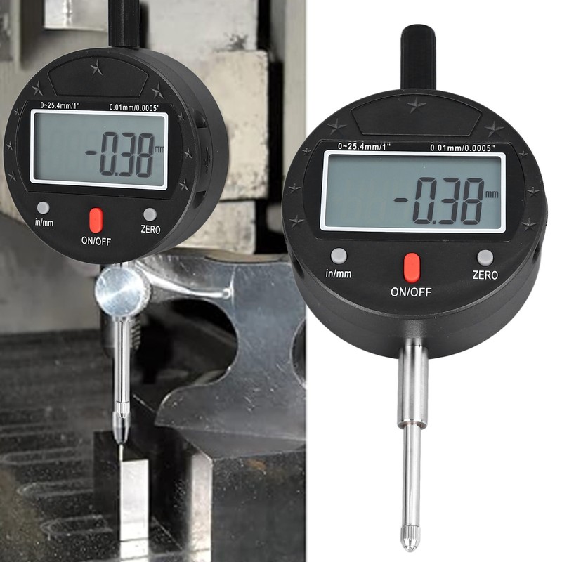Digital Dial Indicator High Accuracy Electronic Dial Gauge IP54 Waterproof