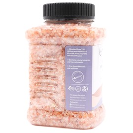 Himalayan Secrets Gourmet Pink Himalayan Salt - Bulk 5LB Jar - 100% Natural Healthy Salt Packed with Minerals - Kosher Certified (5 LB Coarse Jar)