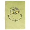 Fizz Creations The Grinch Fluffy Note Book. Festive Textured Notebook.
