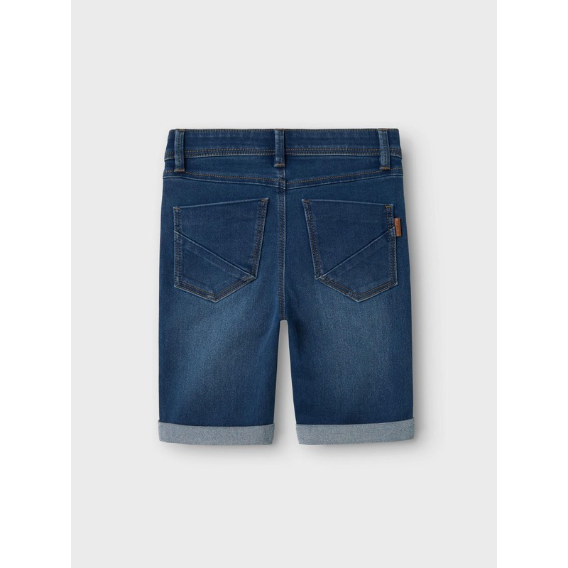 Name It Boys' Denim Shorts, Blue (Medium Denim Blue)