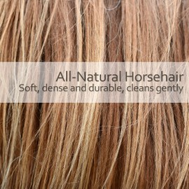 Redecker Horsehair and Beechwood Coffee Filter Brush, Set of 2, Specially Designed for Scrubbing Filter Funnels of Coffee and Espresso Machines, Made in Germany